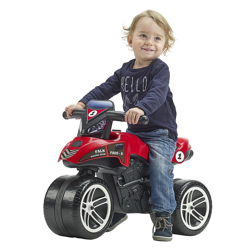 9€97 sur Porteur enfant Moto Team Bud Racing 2 à 5 ans - Falk