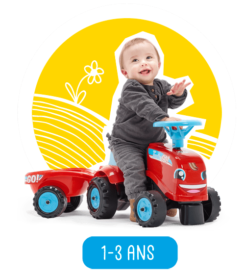 jouets roulants pour enfants de 1 à 3 ans