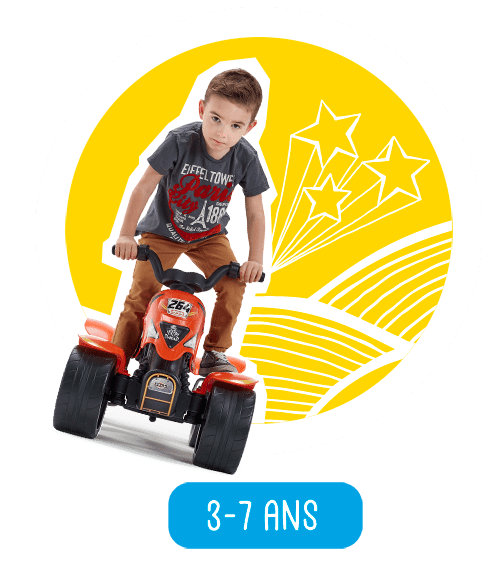 jouets roulants pour enfants de 3 à 7 ans