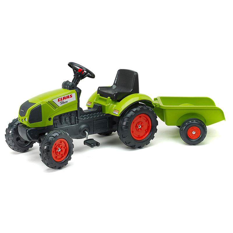 Grün Jungen Falk Baby Claas Ride-On Traktor 