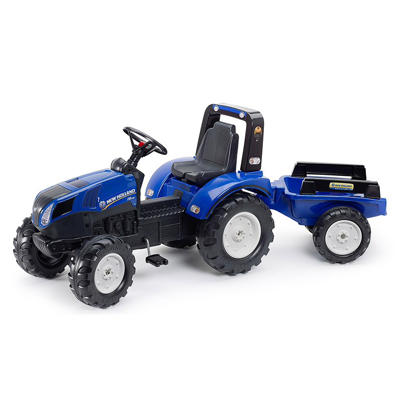 New Holland tractor with trailer | FALK - Toys that rolls