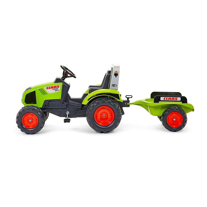Traktor Claas mit FALK that Anhänger | Toys rolls 