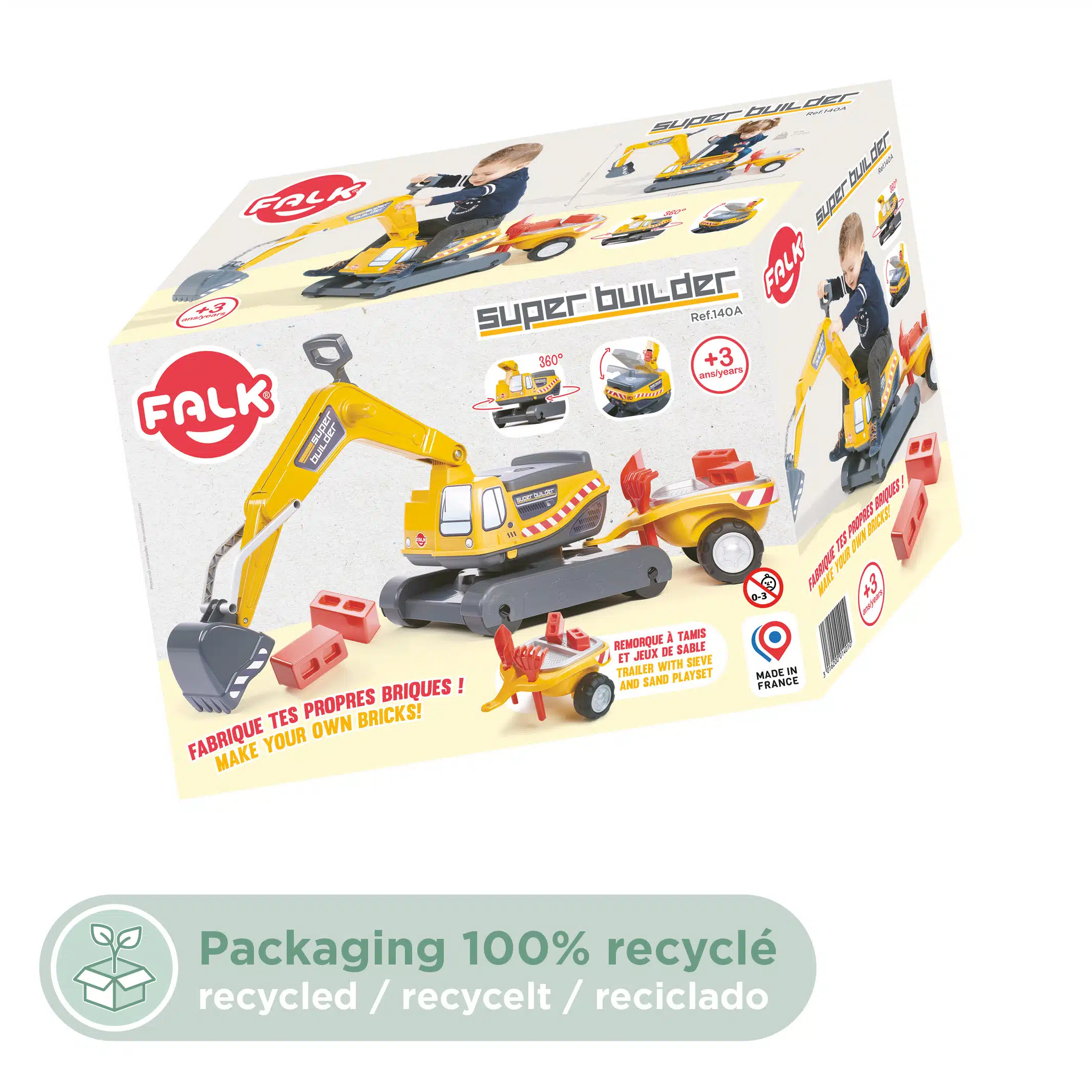 Packaging pelleteuse Super Builder