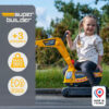 Enfant sur Pelleteuse Super builder