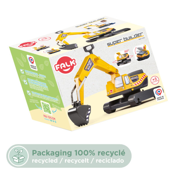 Packaging Enfant sur Pelleteuse Super builder