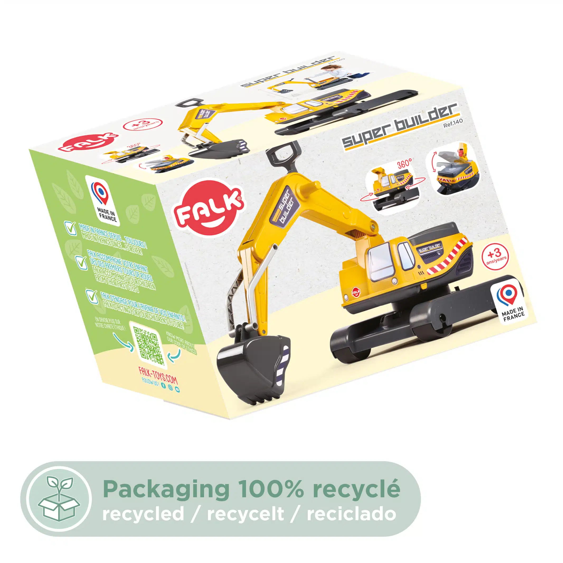 Packaging Enfant sur Pelleteuse Super builder
