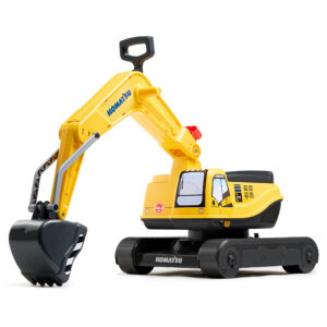 Pelleteuse Komatsu + casque
