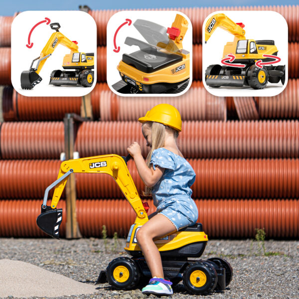 Fonctions Pelleteuse JCB