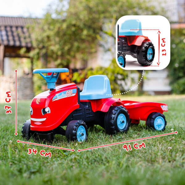 Dimensions - Porteur Tractor Go!
