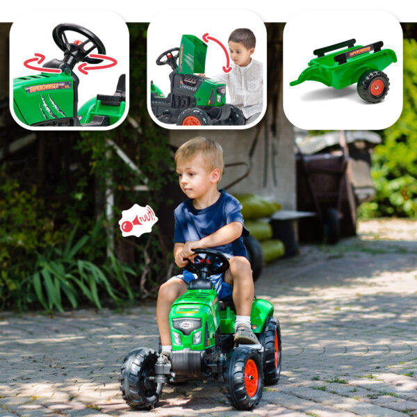 Fonctions - Enfant sur tracteur Supercharger