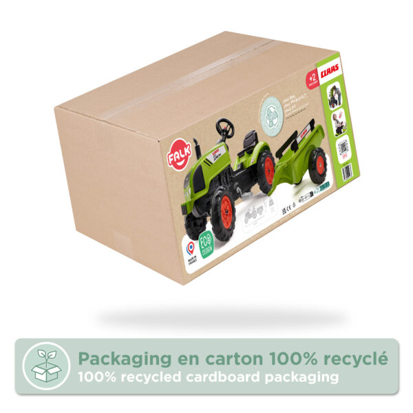 Packaging tracteur Claas