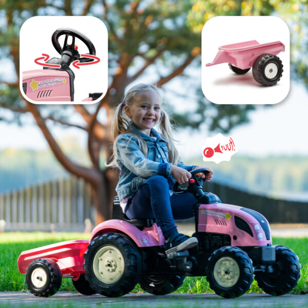 Fonctions - Fille sur Tracteur Country Star