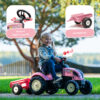 Fille sur Tracteur Country Star