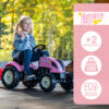 FIlle sur Tracteur Country Star