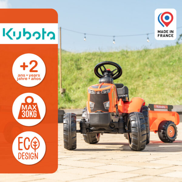 Tracteur à pédales Kubota