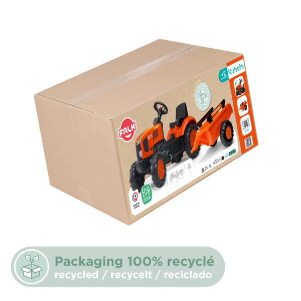 Packaging Tracteur à pédales Kubota