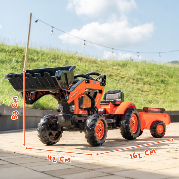 Dimensions Tractopelle Kubota