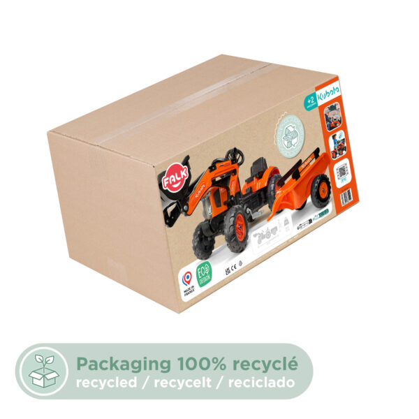 Packaging Tractopelle Kubota