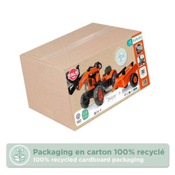 Packaging Tractopelle Kubota