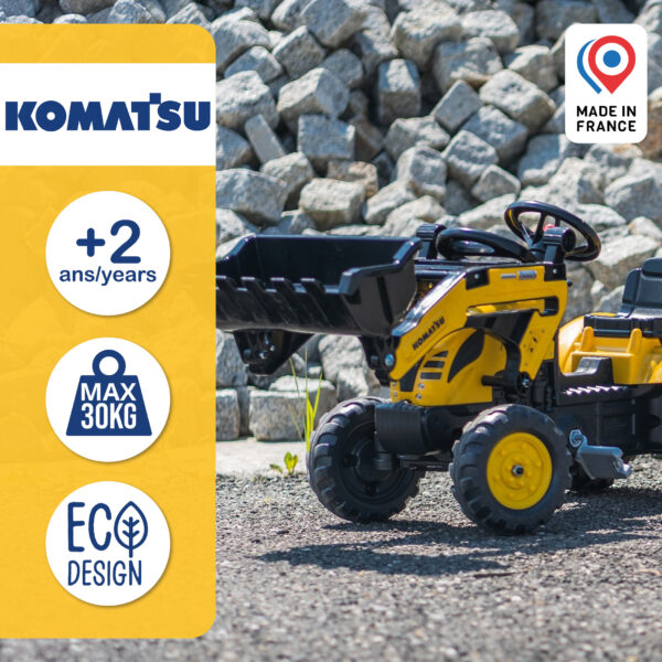 Tractopelle Komatsu