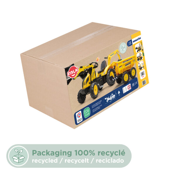 Packaging Maxi tractopelle Komatsu