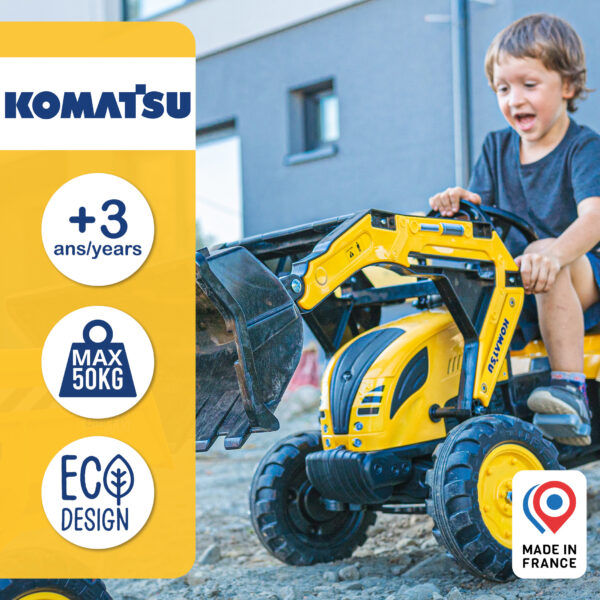 Tractopelle Komatsu