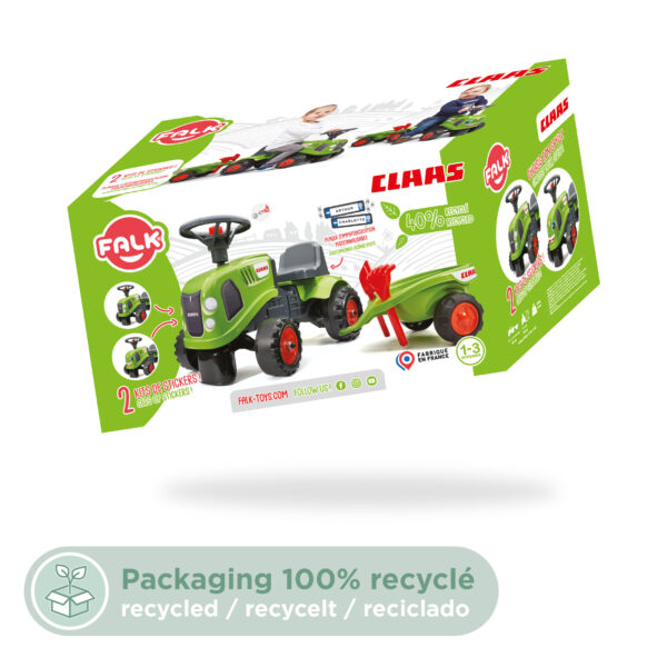 Packaging Porteur tracteur Claas