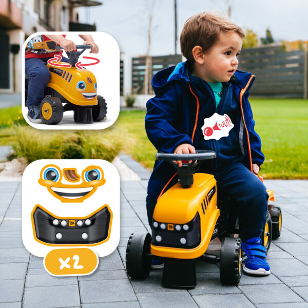 Fonctions - Enfant sur porteur JCB