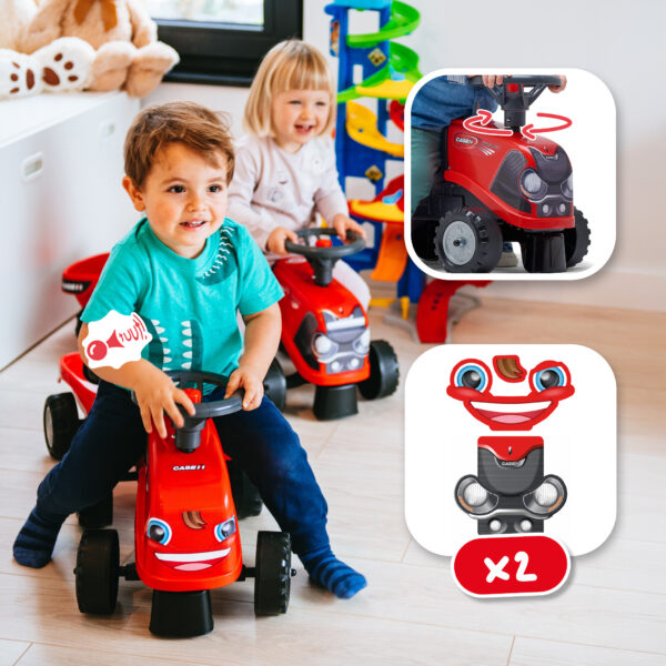 Fonctions - Enfants sur porteur Case IH