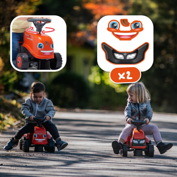 Fonctions - Enfant sur porteur tracteur Kubota