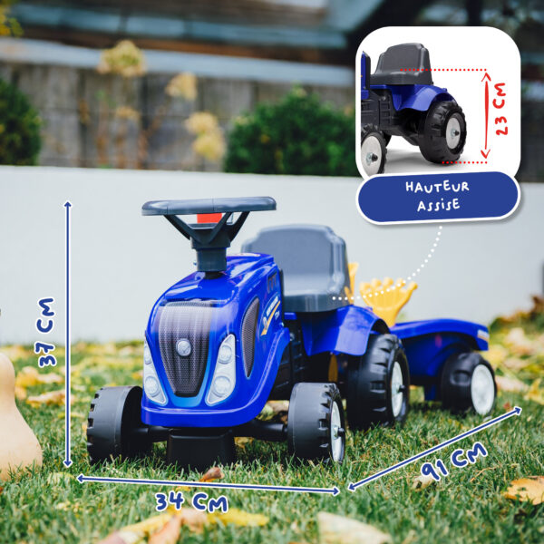 Dimensions porteur tracteur New Holland