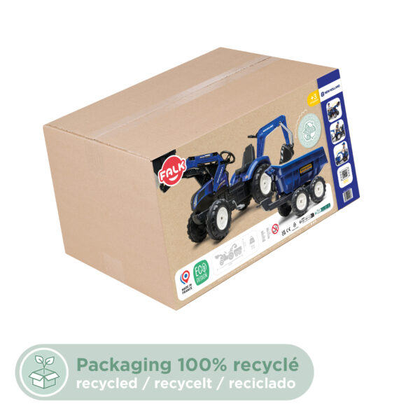 Packaging Maxi tractopelle New Holland