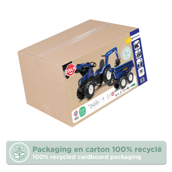 Packaging Maxi tractopelle New Holland