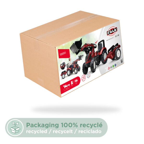 Packaging tractopelle Valtra