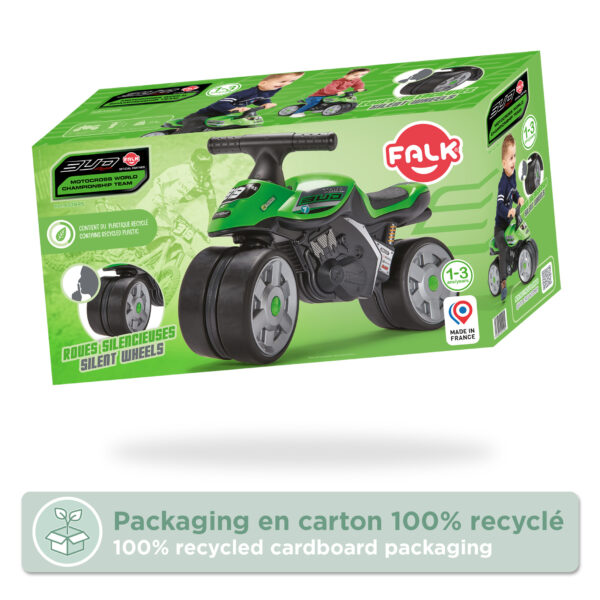 Packaging moto draisienne Bud Racing