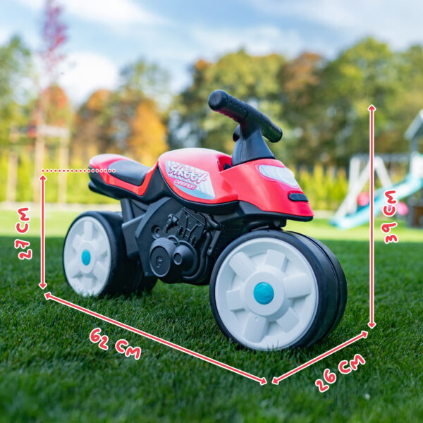 Dimensions Draisienne moto Street Champion