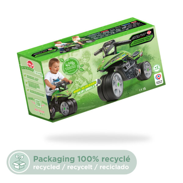 Packaging moto draisienne Bud Racing