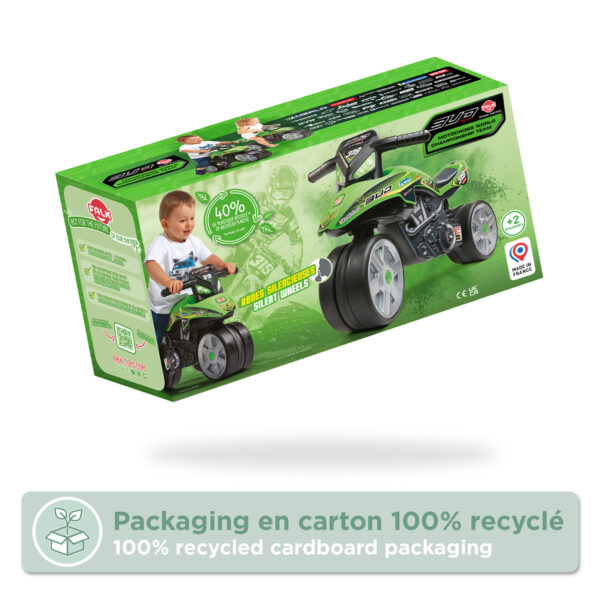 Packaging moto draisienne Bud Racing