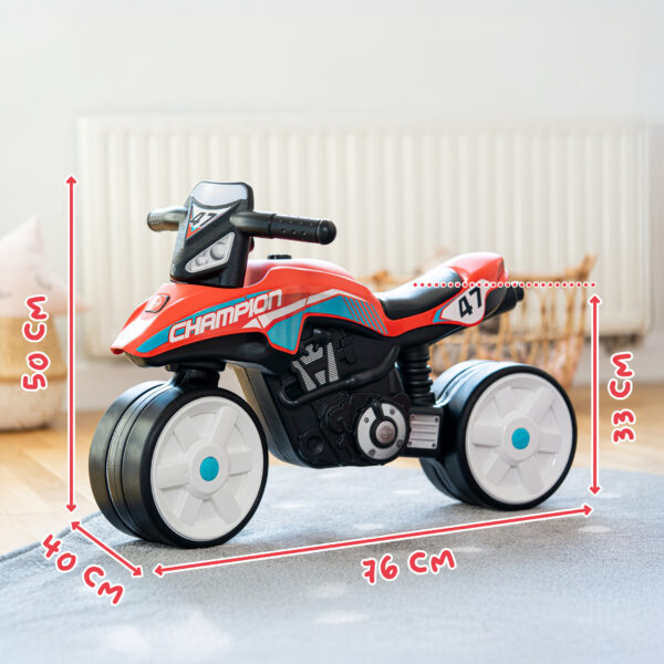 Dimensions draisienne moto Champion