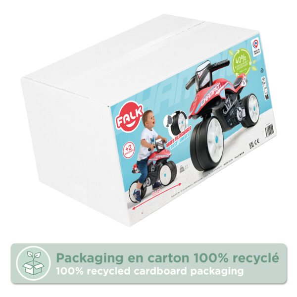 Packaging draisienne moto Champion