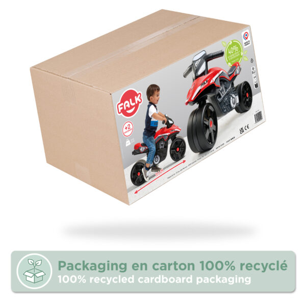 Packaging draisienne moto Falk