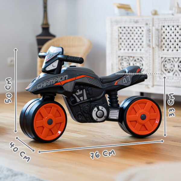 Dimensions Draisienne moto Street Champion