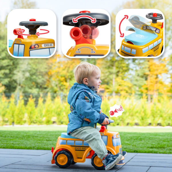 Fonctions - Enfant sur Porteur School Bus