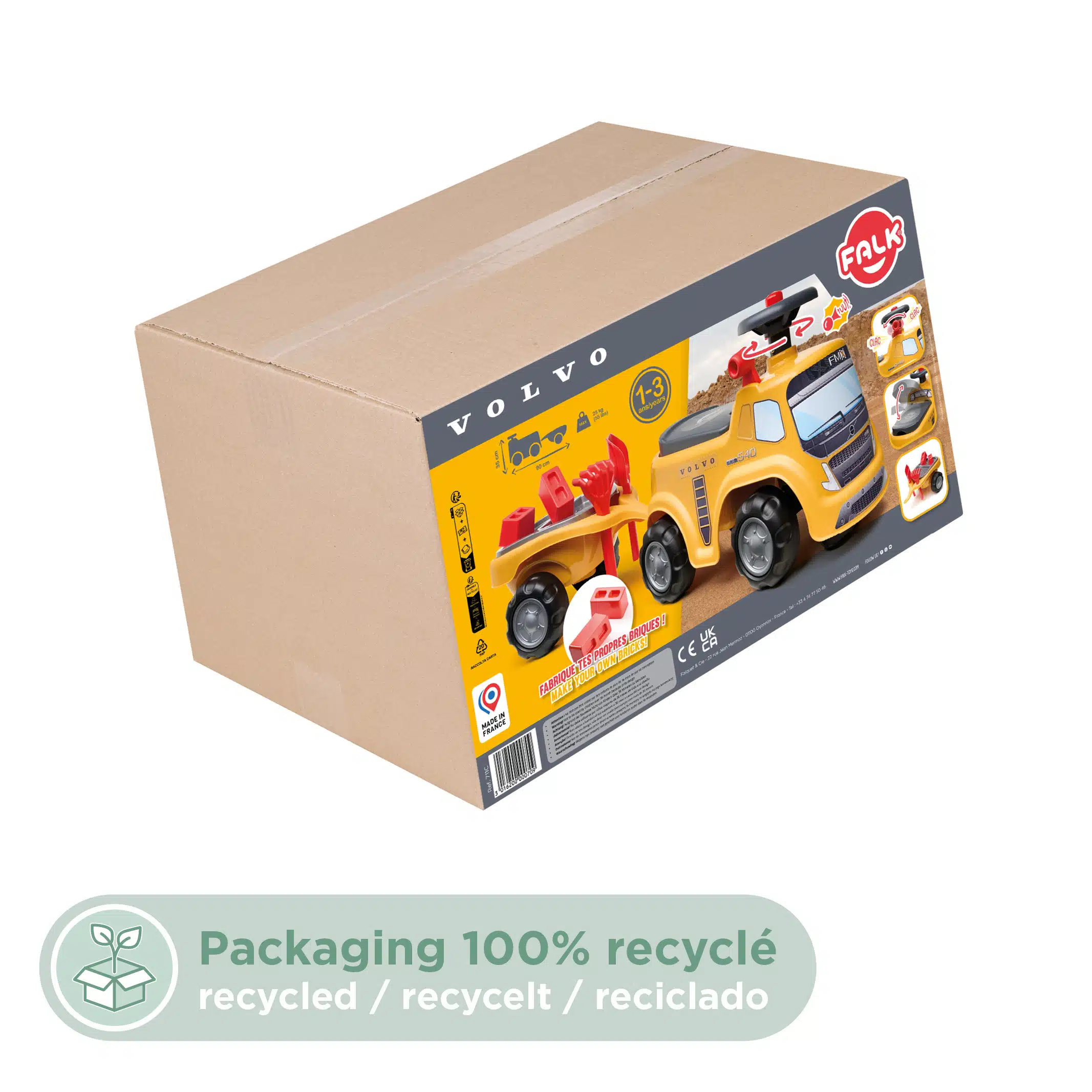 Packaging porteur camion Volvo