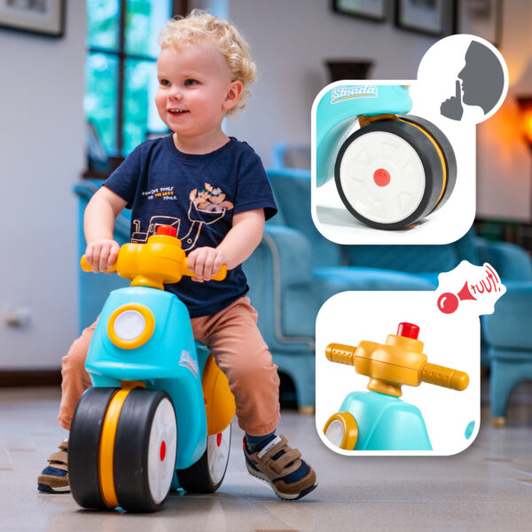 Fonctions - Garçon sur Draisienne Scooter Strada