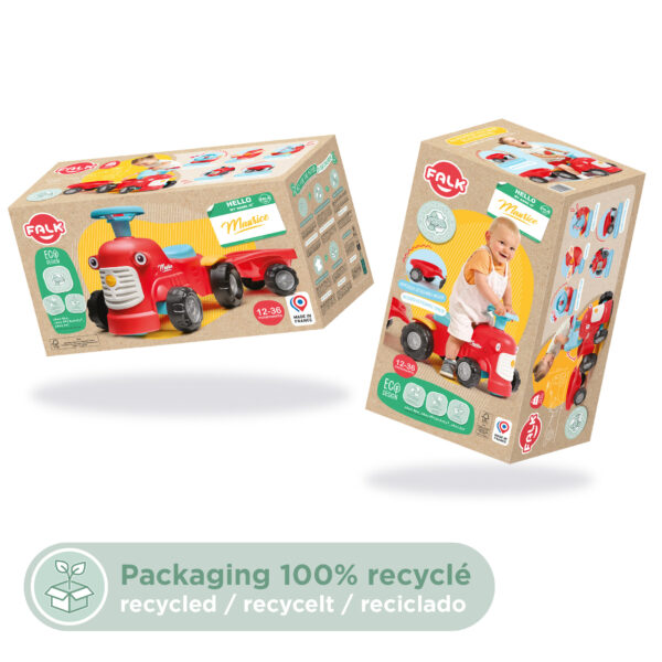 Packaging porteur tracteur Maurice