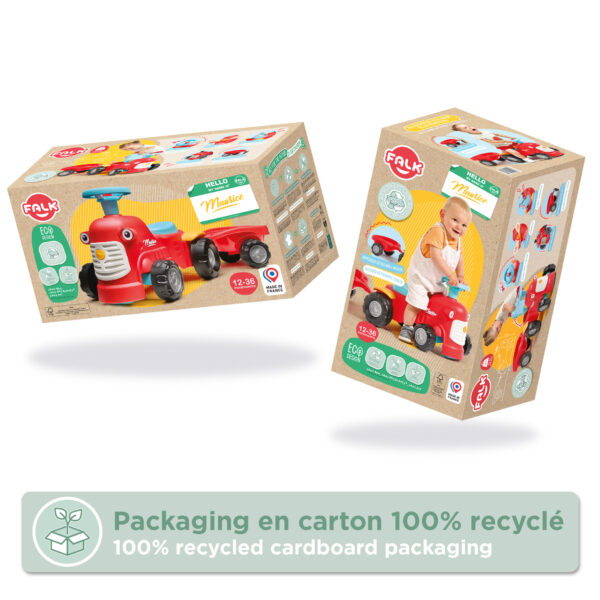 Packaging porteur tracteur Maurice