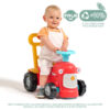 Enfant sur porteur tracteur Maurice
