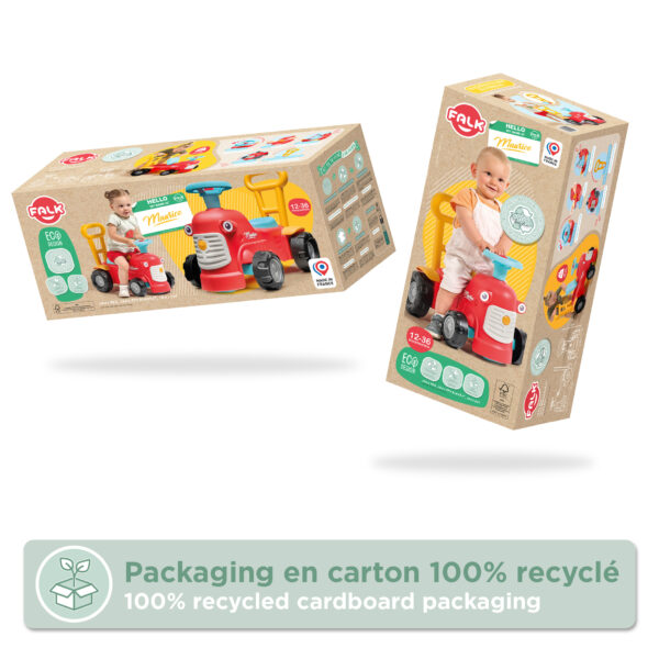 Packaging porteur tracteur Maurice