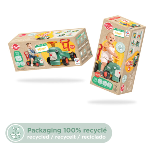 Packaging porteur tracteur Maurice
